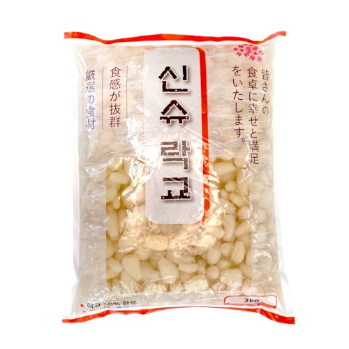 업소용 락교절임 -코우 신슈락교[파우치]3kg