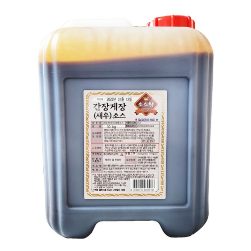 현진식품 간장게장(새우)용 소스 10kg