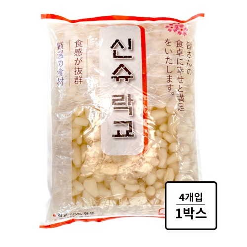 업소용 락교절임 -코우 신슈락교[파우치]3kg 1박스